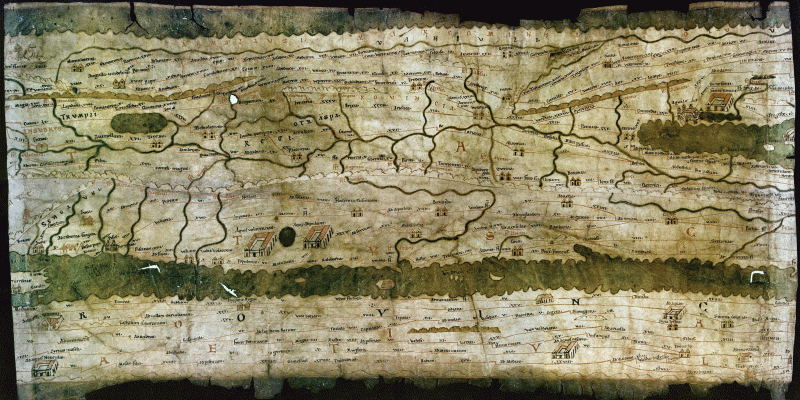 Carte de Peuntinger Carte de Peuntinger